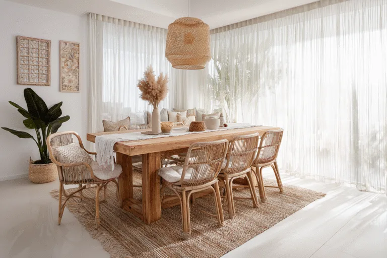 18 Boho Dining Room Ideas That Blend Comfort with Creativity