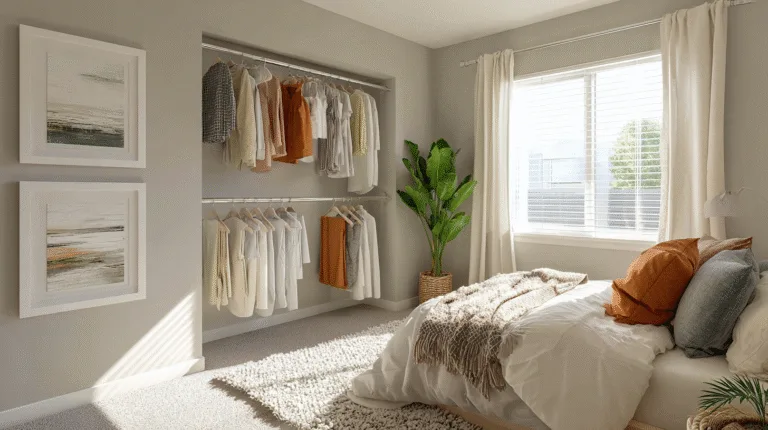 20 No Closet Solutions for Small Bedrooms That’ll Actually Work