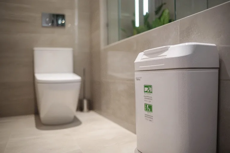 18 Bathroom Trash Can Ideas That Are Actually Practical