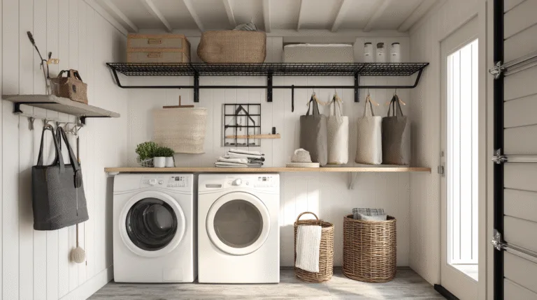 18 Garage Laundry Room Ideas for a Fresh, Organized Look