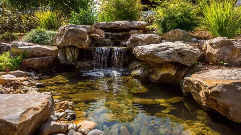 16 Unique Pond Waterfall Spillway Ideas You’ll Want to Recreate