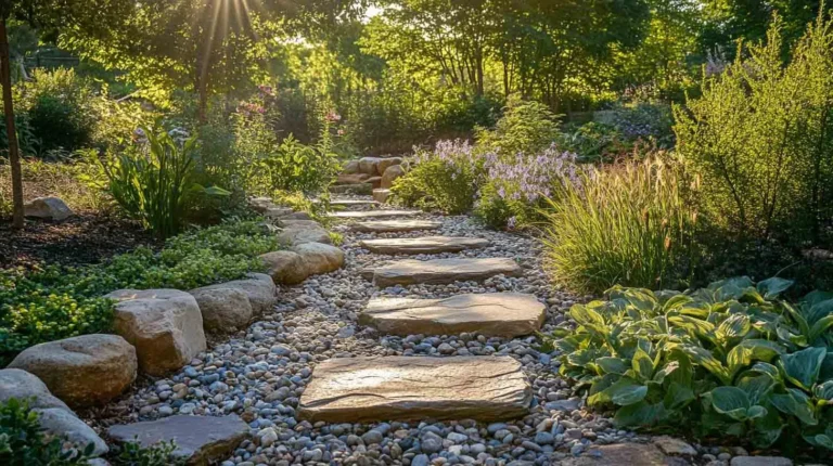 14 Dry River Bed Landscape Ideas That Add Style to Your Yard
