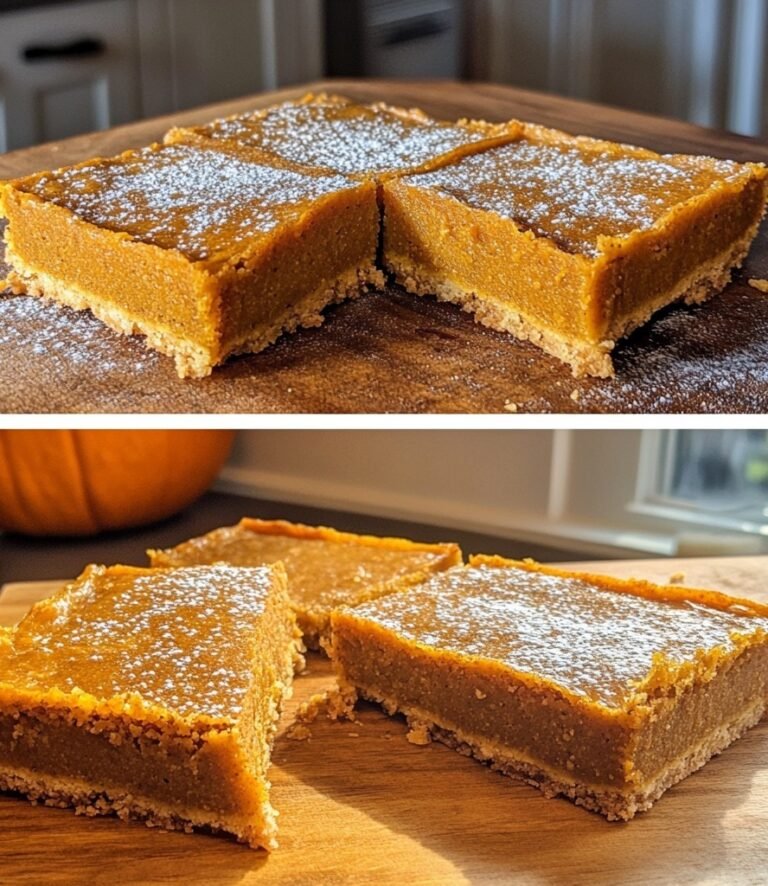 Vegan Pumpkin Bars