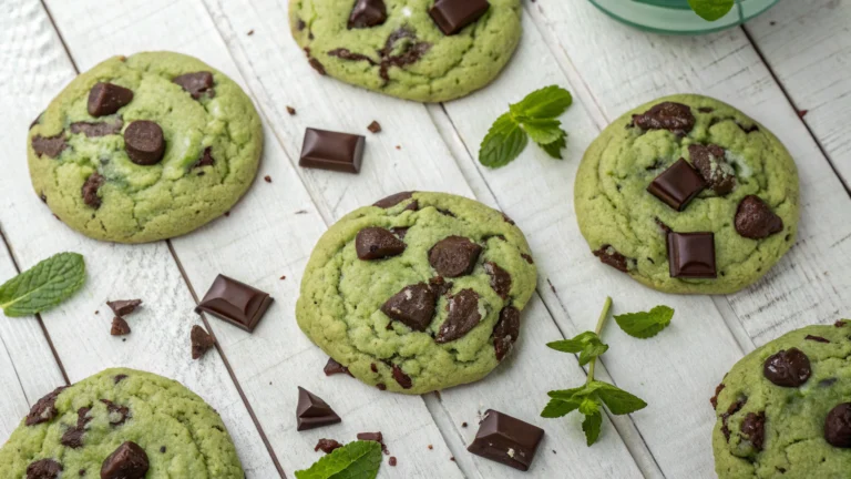 Easy Mint Chocolate Chip Cookies You’ll Brag About