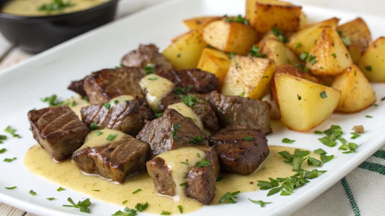 Garlic Butter Steak Bites & Potatoes: Weeknight Icon Status