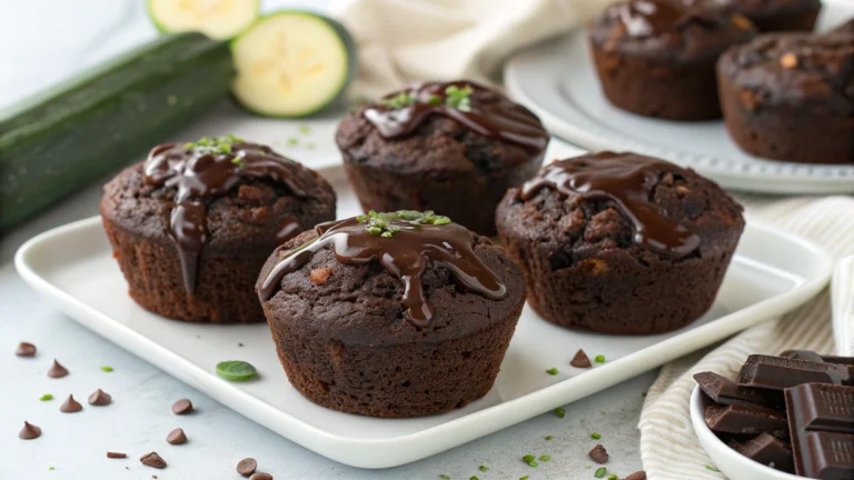 Double Chocolate Zucchini Muffins You’ll Brag About