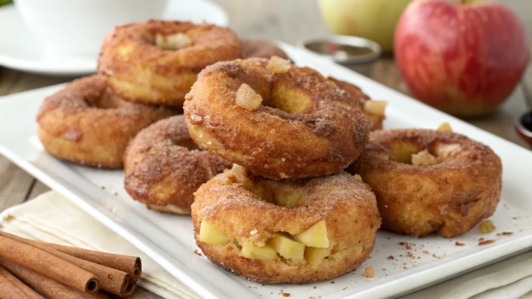 Apple Fritter Donuts That Shatter Your Willpower (In a Good Way)
