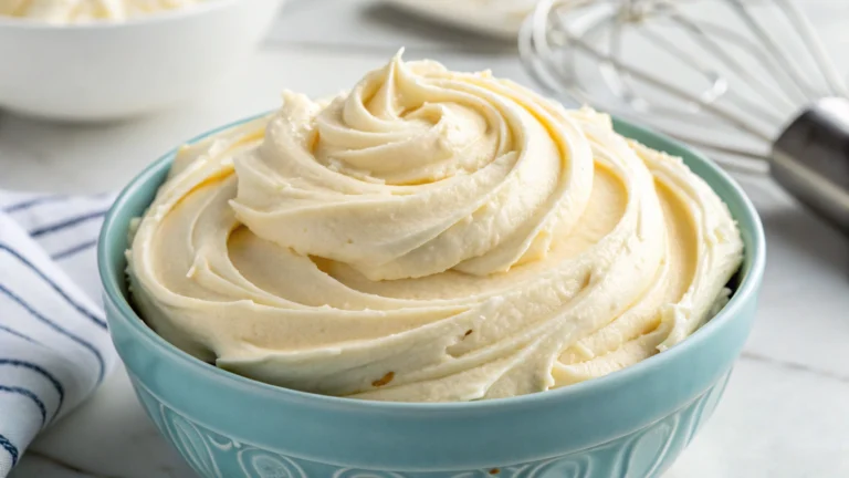 Vegan Vanilla Cream Cheese Frosting That Actually Holds Up