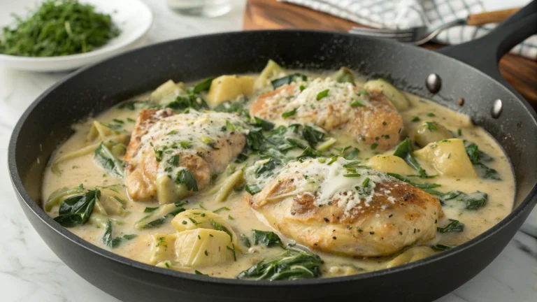 Creamy Spinach Artichoke Chicken: Skillet Comfort, Zero Regret