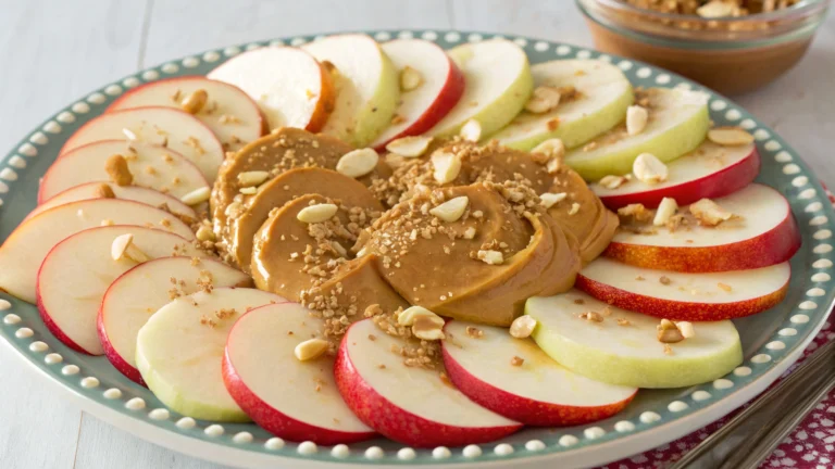 Peanut Butter Apple Nachos: Snack Attack, Zero Regrets