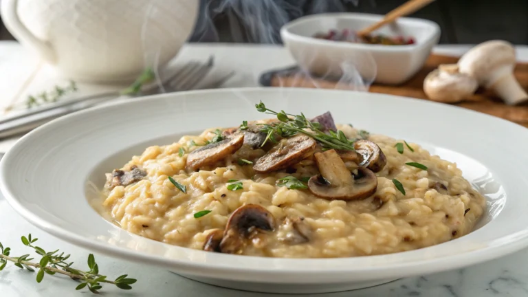 Creamy Mushroom Risotto: Luxe Comfort in 30 Minutes