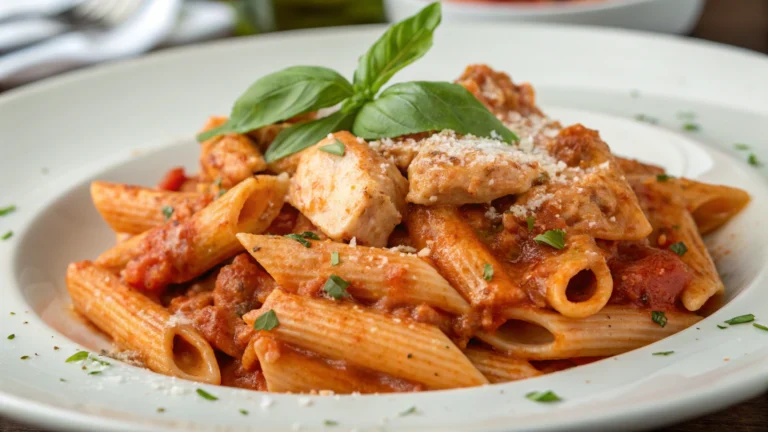 Penne alla Vodka with Chicken: Weeknight Glam in 30