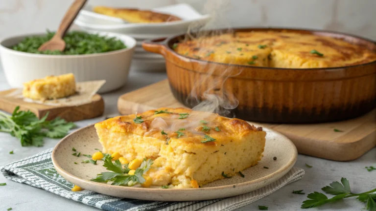Cheesy Cornbread Casserole That Breaks the Internet