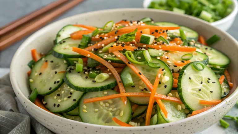 Asian Smashed Cucumber Salad: Crunch You Can Hear