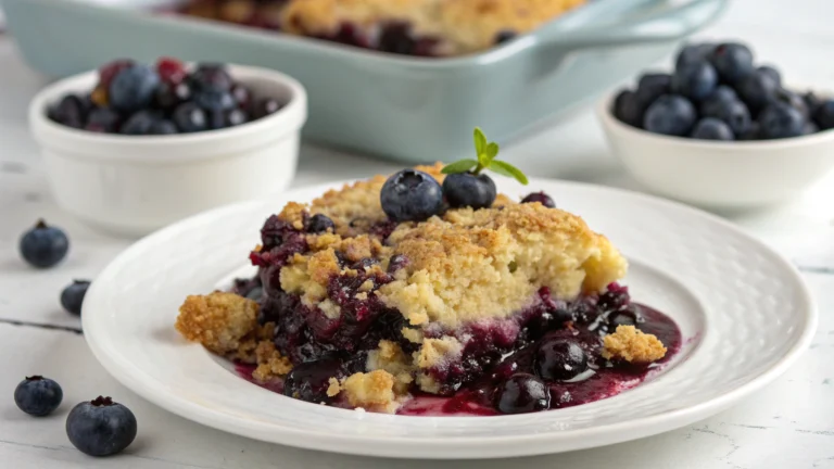 Gluten-Free Blueberry Cobbler That Outsmarts Cravings