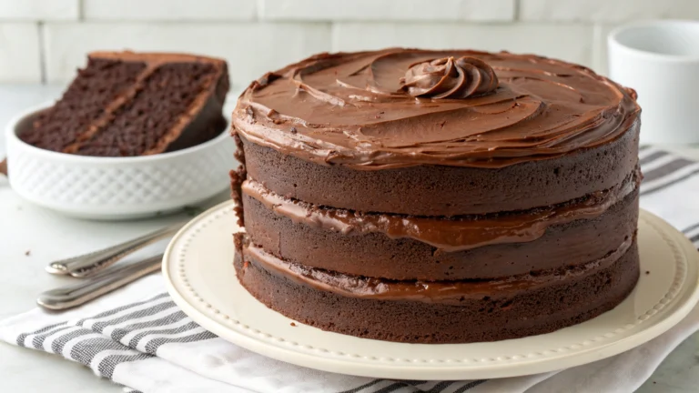Classic Moist Chocolate Cake That Vanishes in Minutes