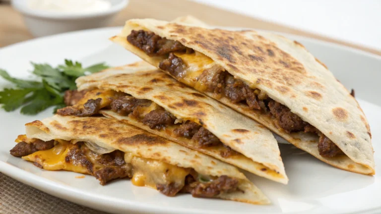 Beef Quesadillas That Melt, Stretch, and Disappear Fast