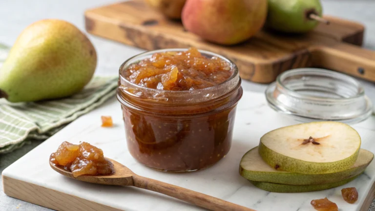 Homemade Classic Pear Jam: Spoonable Gold You’ll Crave