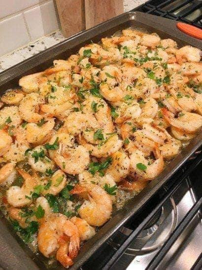 15-Minute Sheet-Pan Garlic Butter Shrimp
