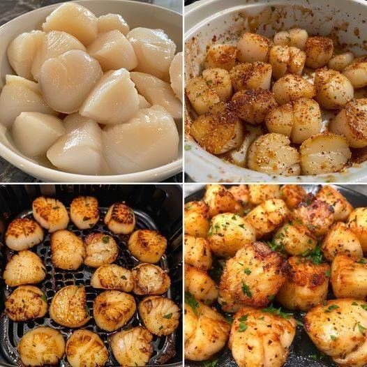 Air Fryer Scallops