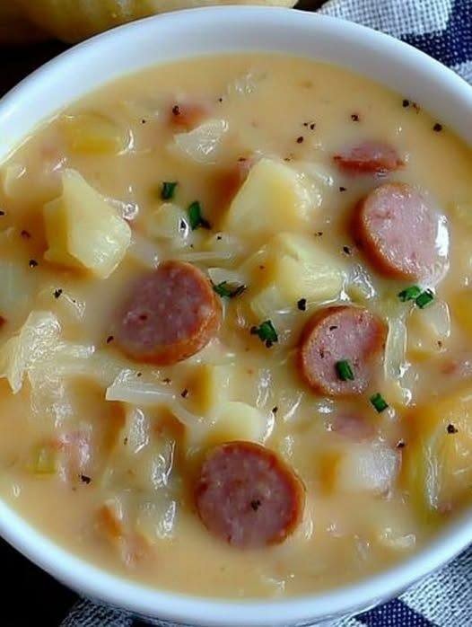 Diabetic-Friendly Kielbasa Soup With Cauliflower