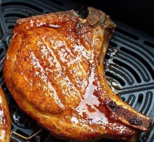 Air Fryer Thick Pork Chops