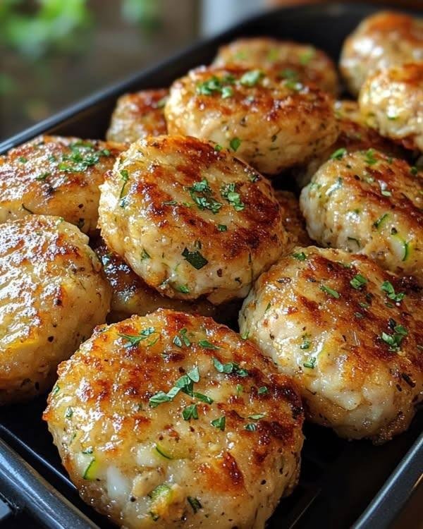 Air Fryer Chicken Rissoles