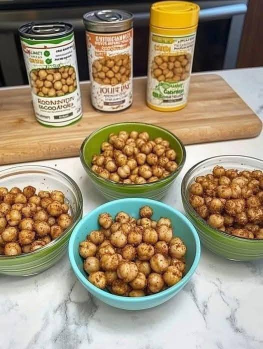 Crispy Air Fryer Chickpeas