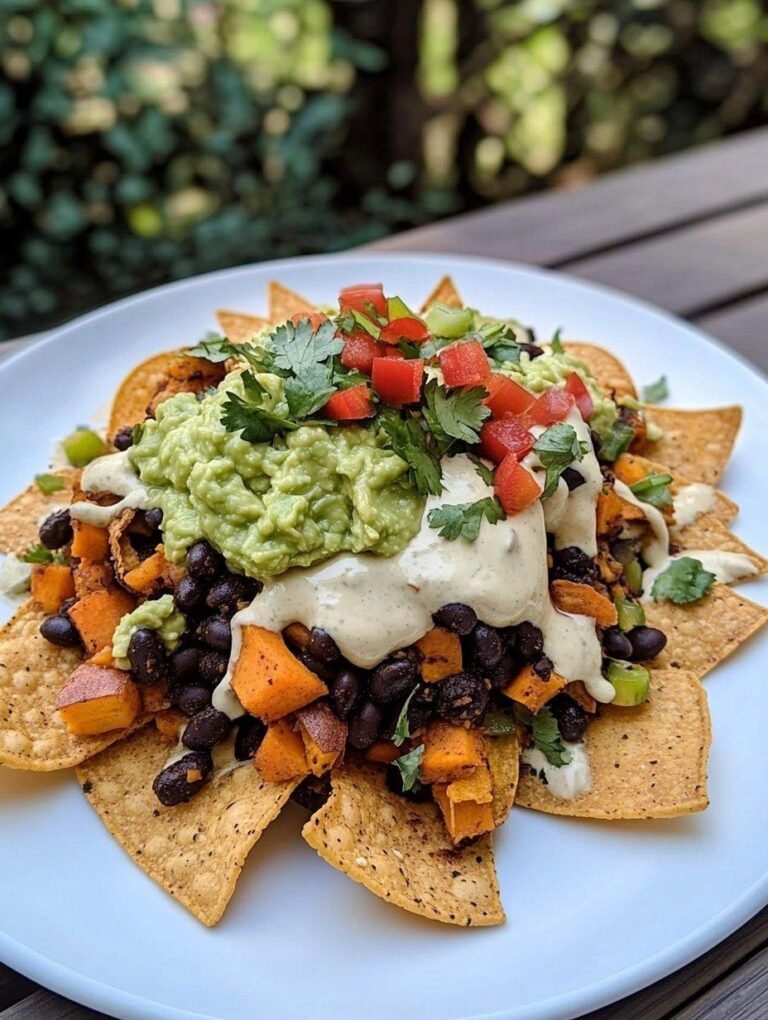 Loaded Vegan Nachos