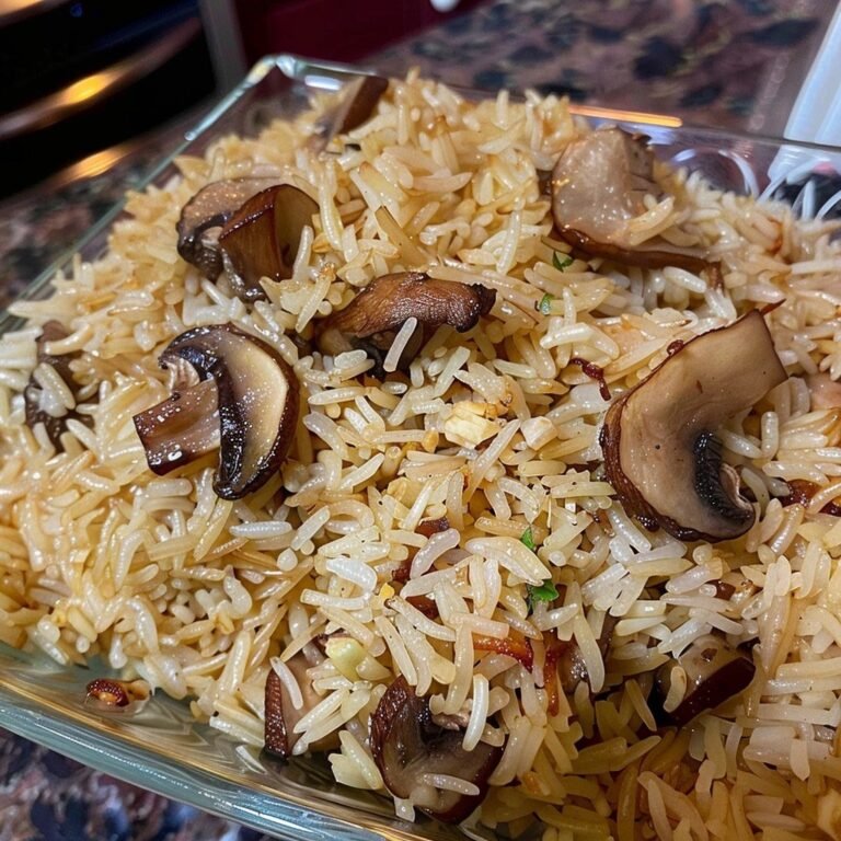 Vegan Mushroom Rice