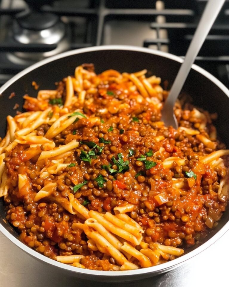 Hearty Vegan Lentil Bolognese