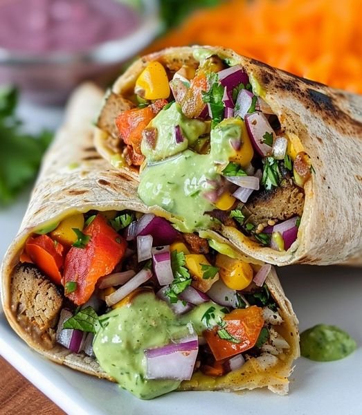 Vegan Peruvian Burritos