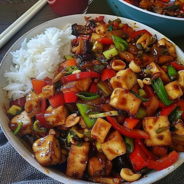 Vegan Kung Pao Tofu