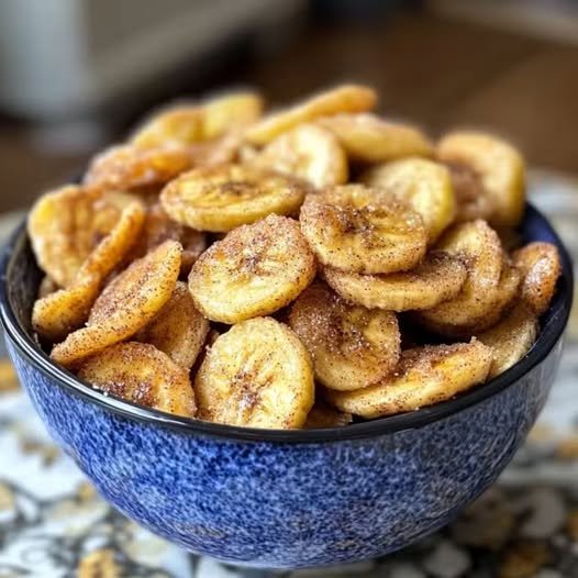 Air Fryer Banana Chips