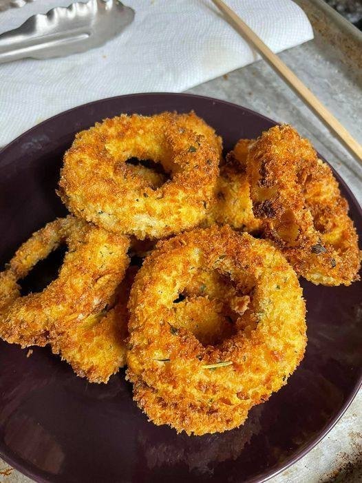 Crispy Air Fryer Onion Rings