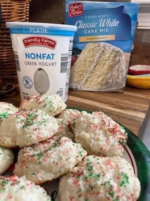 Angel Food Cake Cookies