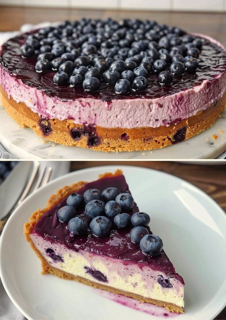 Vegan Blueberry Cheesecake