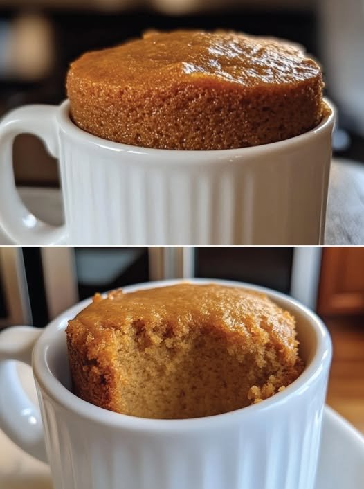 Diabetic-Friendly Pumpkin Mug Cake