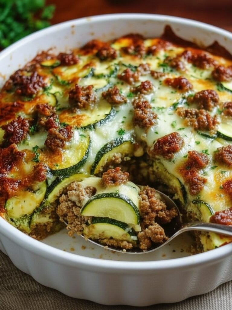 Low-Carb Zucchini Bake