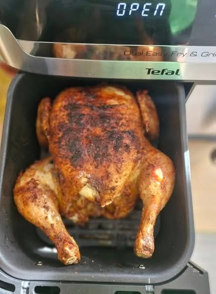 Air Fryer Whole Roasted Chicken