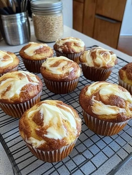 Diabetic-Friendly Pumpkin Cream Cheese Muffins
