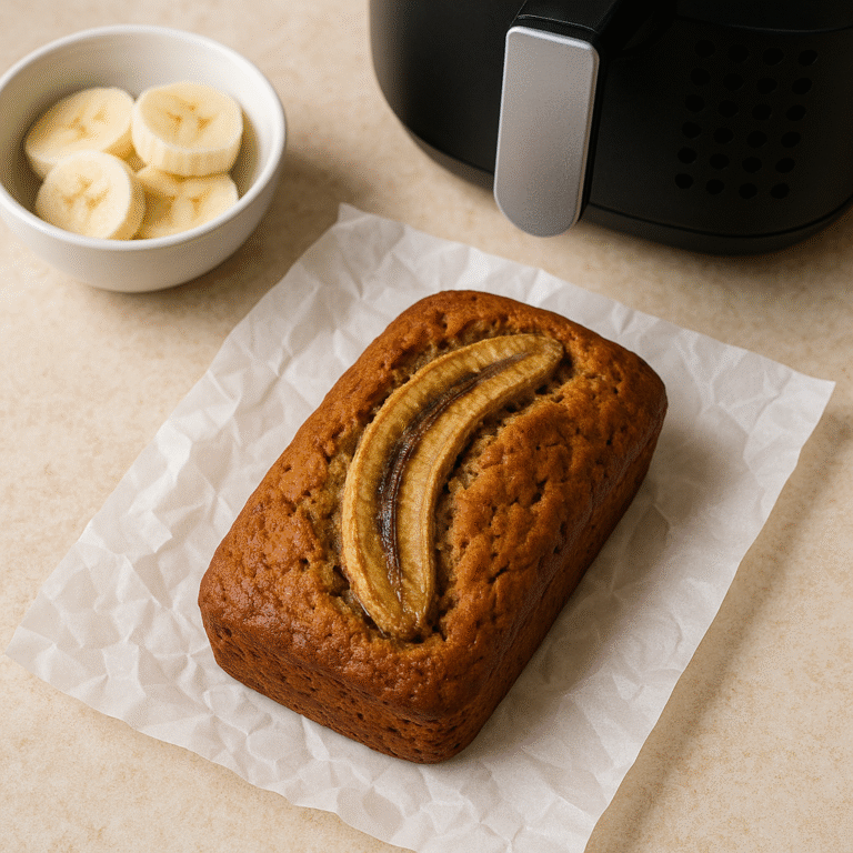 Air Fryer Banana Bread