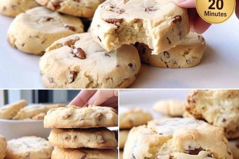 Diabetic-Friendly Cream Cheese Pecan Cookies