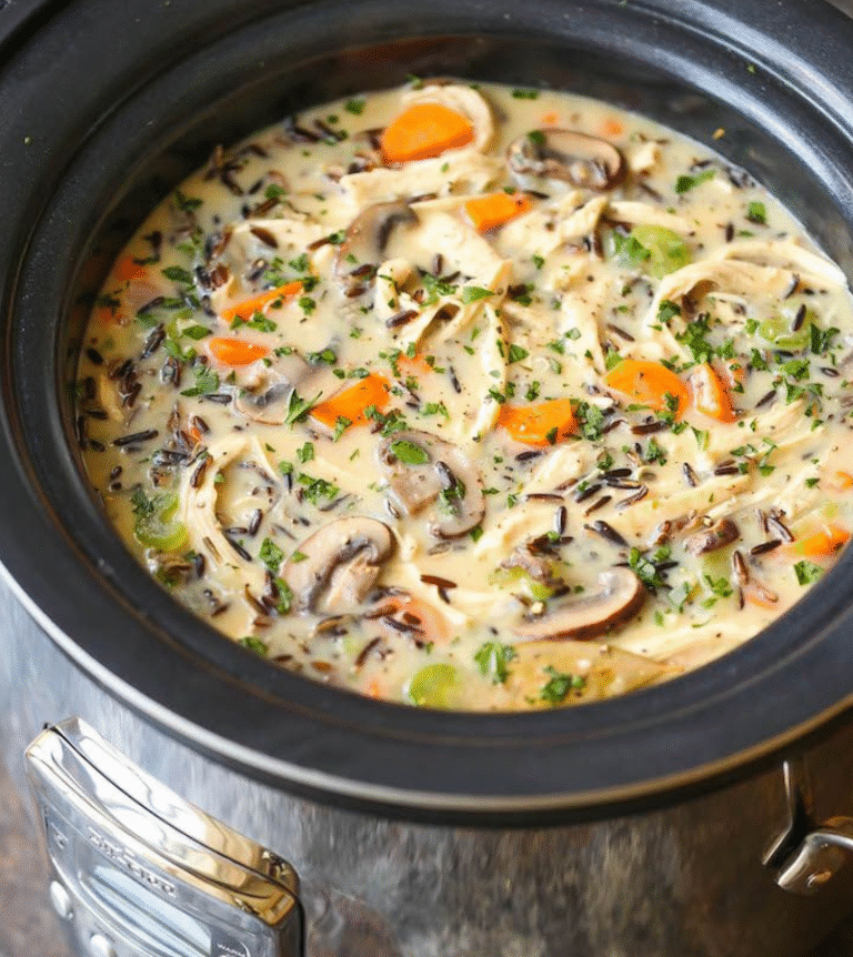 Best Slow Cooker Chicken and Wild Rice