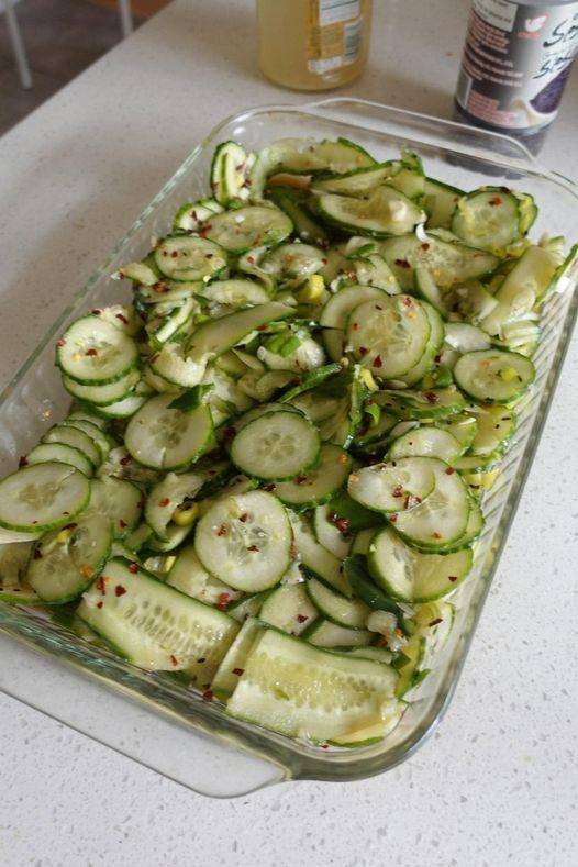 Healthy “Cucumbers With a BANG!”