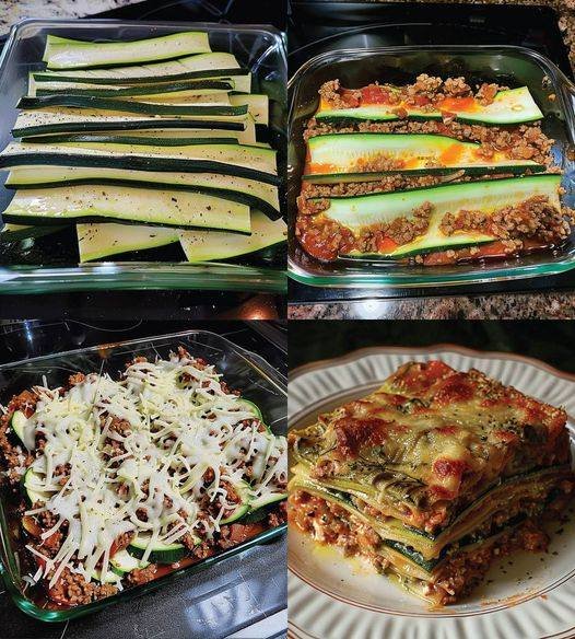Zucchini No-Noodle Lasagna