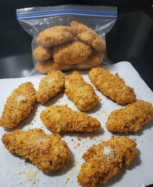 Crispy Parmesan Chicken Tenders