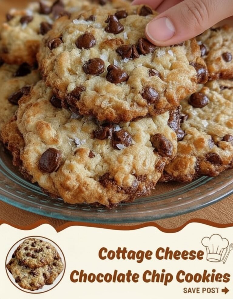 Cottage Cheese Chocolate Chip Cookies