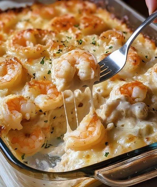 Shrimp & Cheese Casserole