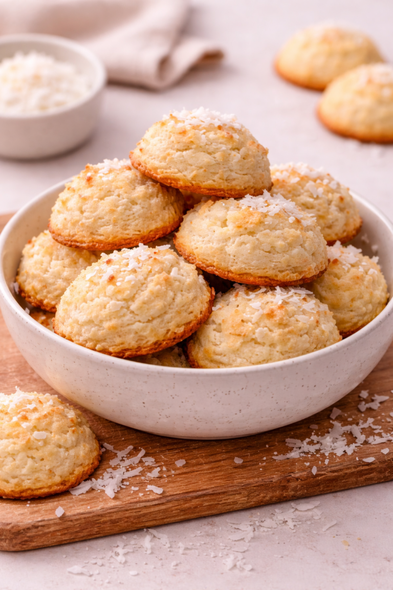 Diabetic-Friendly Coconut Cookies